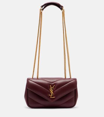 Loulou Mini leather shoulder bag | Saint Laurent