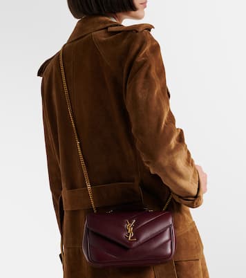 Loulou Mini leather shoulder bag | Saint Laurent