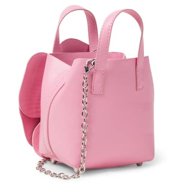 Floral-appliqué top-handle bag | Monnalisa