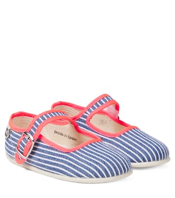 Striped ballet flats | Bonton