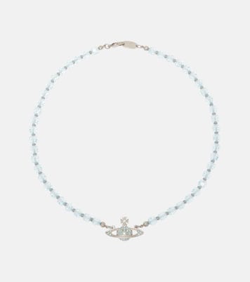 Embellished platinum choker | Vivienne Westwood
