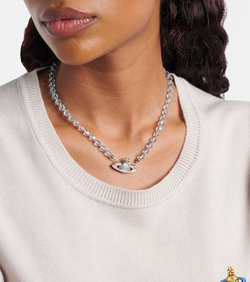 Embellished platinum choker | Vivienne Westwood