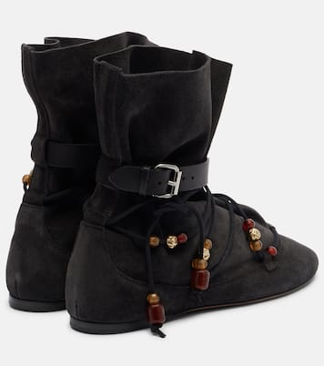 Ankle Boots Letiz aus Veloursleder | Isabel Marant