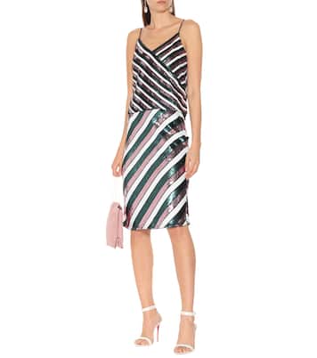 Falda midi Sheen con lentejuelas | Diane von Furstenberg
