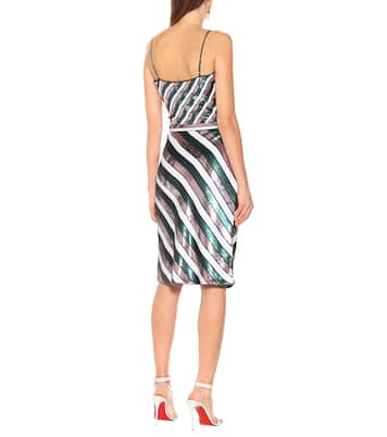 Falda midi Sheen con lentejuelas | Diane von Furstenberg