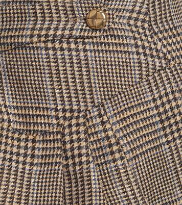 Basque linen and wool shorts | Blazé Milano