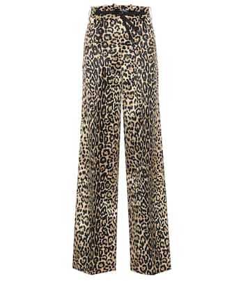 Leopard-print cotton and silk pants | Tom Ford