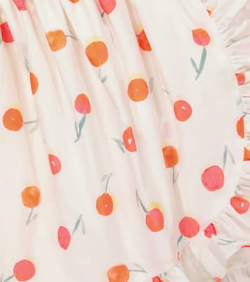 Falda Sveva de algodón estampada | Bonpoint
