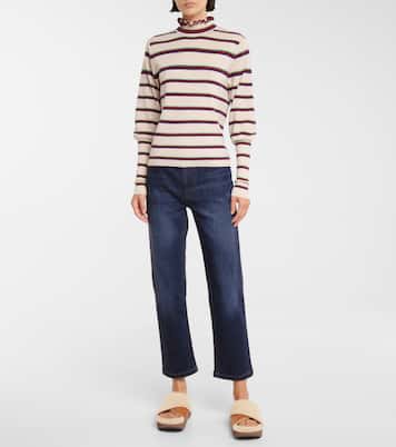 Jeans rectos de tiro alto | Chloé
