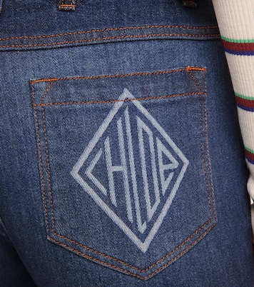 Jeans rectos de tiro alto | Chloé