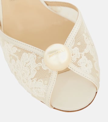 Sandalen Sacora 85 mit Spitze | Jimmy Choo