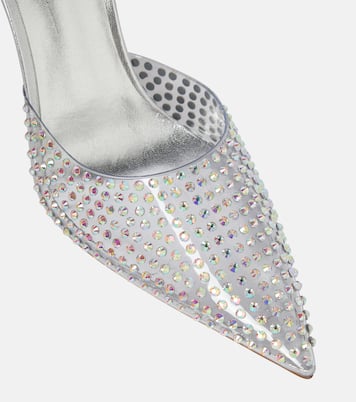 Hollywood embellished PVC mules | Paris Texas
