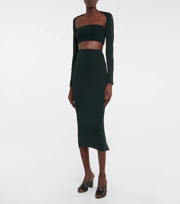 Cutout technical bolero | Alaïa
