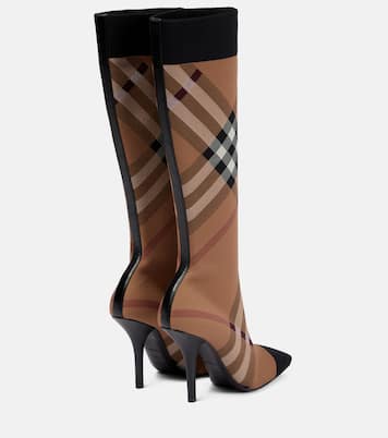 Vintage Check 105 sock boots | Burberry