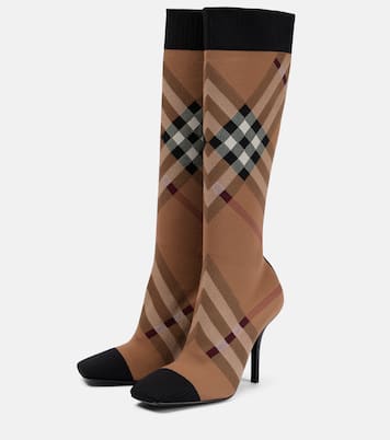Vintage Check 105 sock boots | Burberry