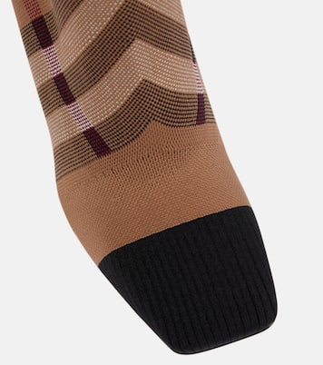 Vintage Check 105 sock boots | Burberry