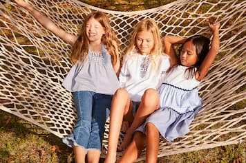 Blusa in cotone con ricamo | Il Gufo