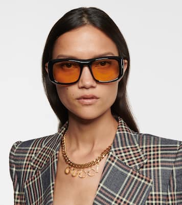 板材矩形太阳镜 | Gucci