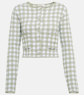 Cardigan Flicker a quadri | Altuzarra