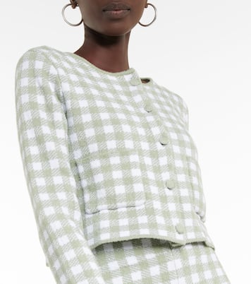 Cardigan Flicker a quadri | Altuzarra