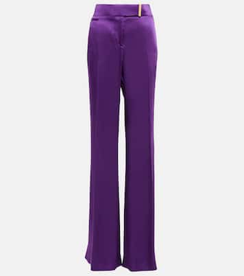 Pantalon ample en satin | Tom Ford
