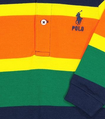 Baby - Tutina in piqué di cotone a righe | Polo Ralph Lauren Kids