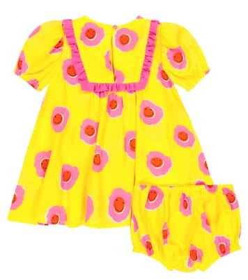 Baby - Abito e culottes in cotone con stampa | Stella McCartney Kids