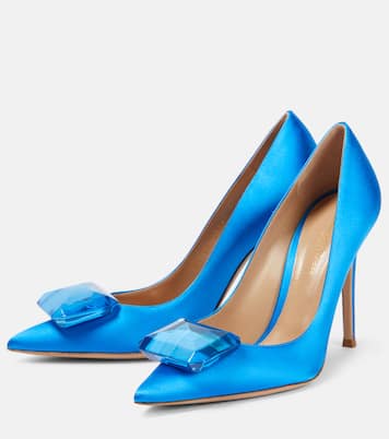 Pumps Jaipur in raso | Gianvito Rossi