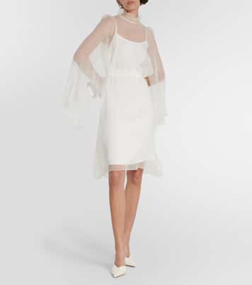 Vestido de novia corto Alma de seda | Max Mara