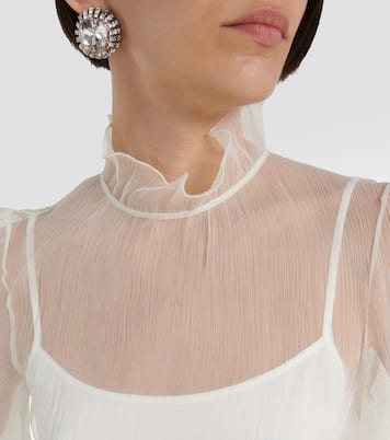 Vestido de novia corto Alma de seda | Max Mara
