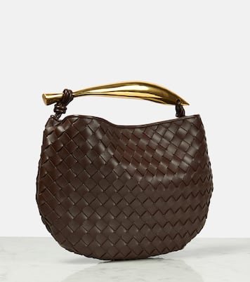Borsa a spalla Sardine in pelle | Bottega Veneta