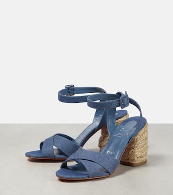 Alpargatas Summer Mariza en denim | Christian Louboutin