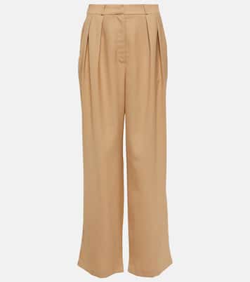 Pantalon ample Tansy en sergé | The Frankie Shop