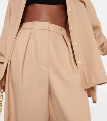 Pantalon ample Tansy en sergé | The Frankie Shop