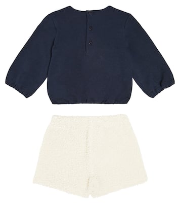 Baby sweatshirt and shorts set | Il Gufo