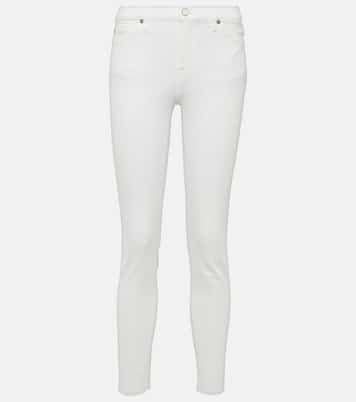High-rise cropped skinny jeans  | 7 For All Mankind