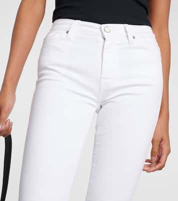 High-rise cropped skinny jeans  | 7 For All Mankind