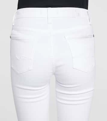High-rise cropped skinny jeans  | 7 For All Mankind