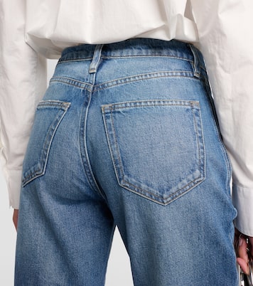 High-Rise Straight Jeans Le Mec | Frame