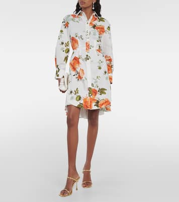 Minikleid aus Baumwollpopeline | Erdem
