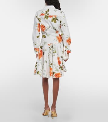 Minikleid aus Baumwollpopeline | Erdem