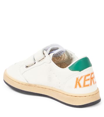 Ballstar printed leather sneakers | Golden Goose Kids