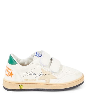 Ballstar printed leather sneakers | Golden Goose Kids