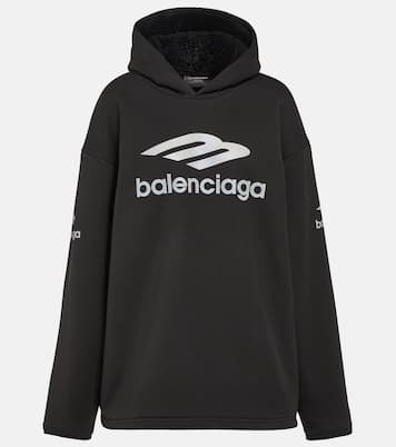 Felpa 3B Sports Icon in cotone con cappuccio | Balenciaga