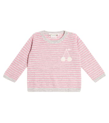 Bébé – Pull Celly rayé en cachemire | Bonpoint