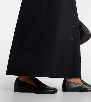 Abito chemisier Izumi in popeline di cotone | The Row