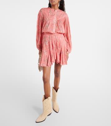 Blusa Kiledia de algodón y seda | Isabel Marant
