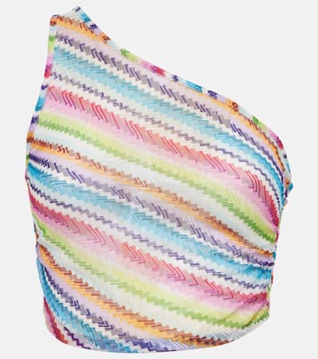 Top monospalla a zig-zag | Missoni