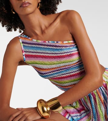 Top monospalla a zig-zag | Missoni