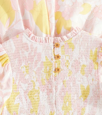 Robe Pop en coton à fleurs | Zimmermann Kids